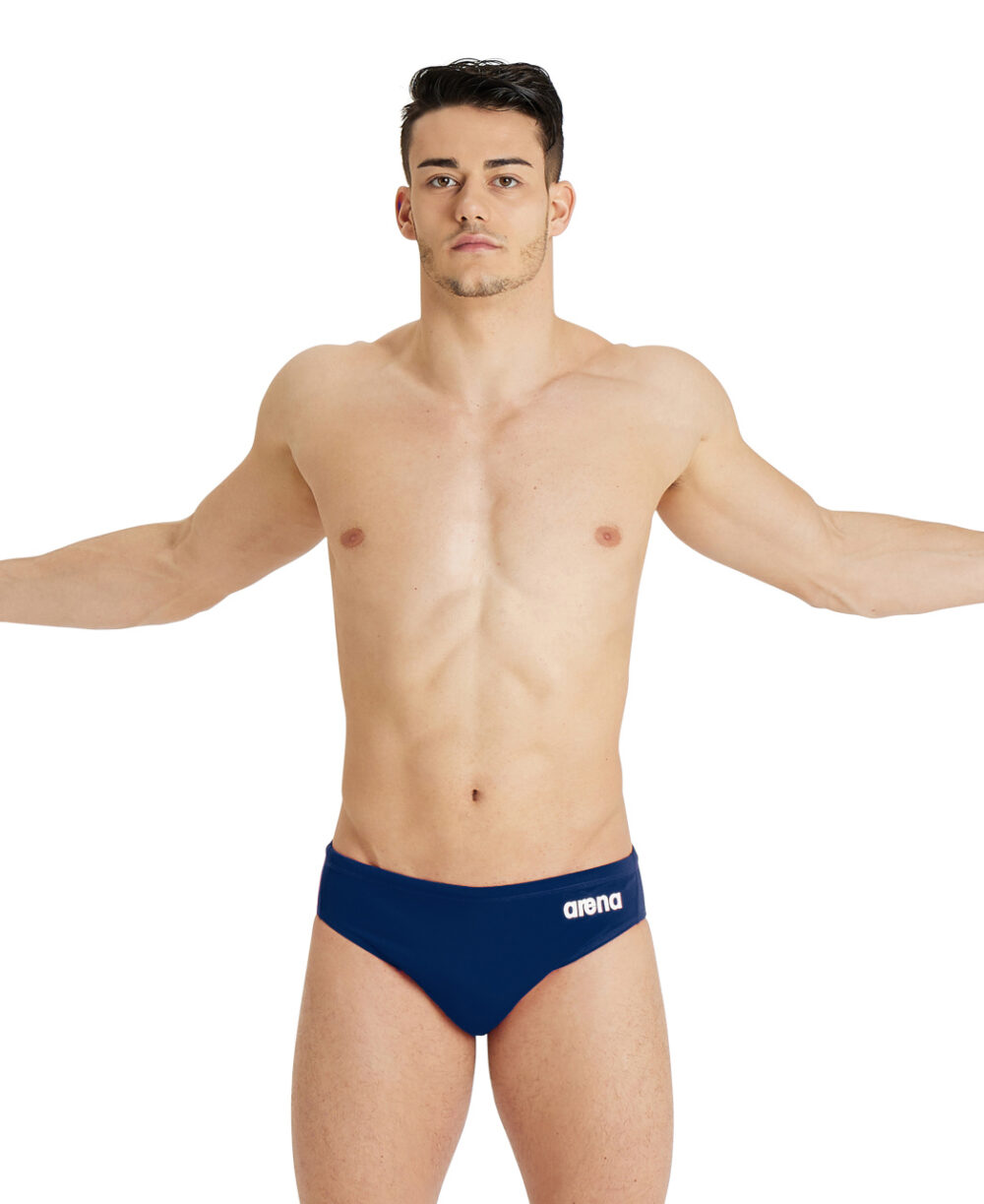 בגד ים תחתון גברים שכבה כפולה Brief Waterpolo