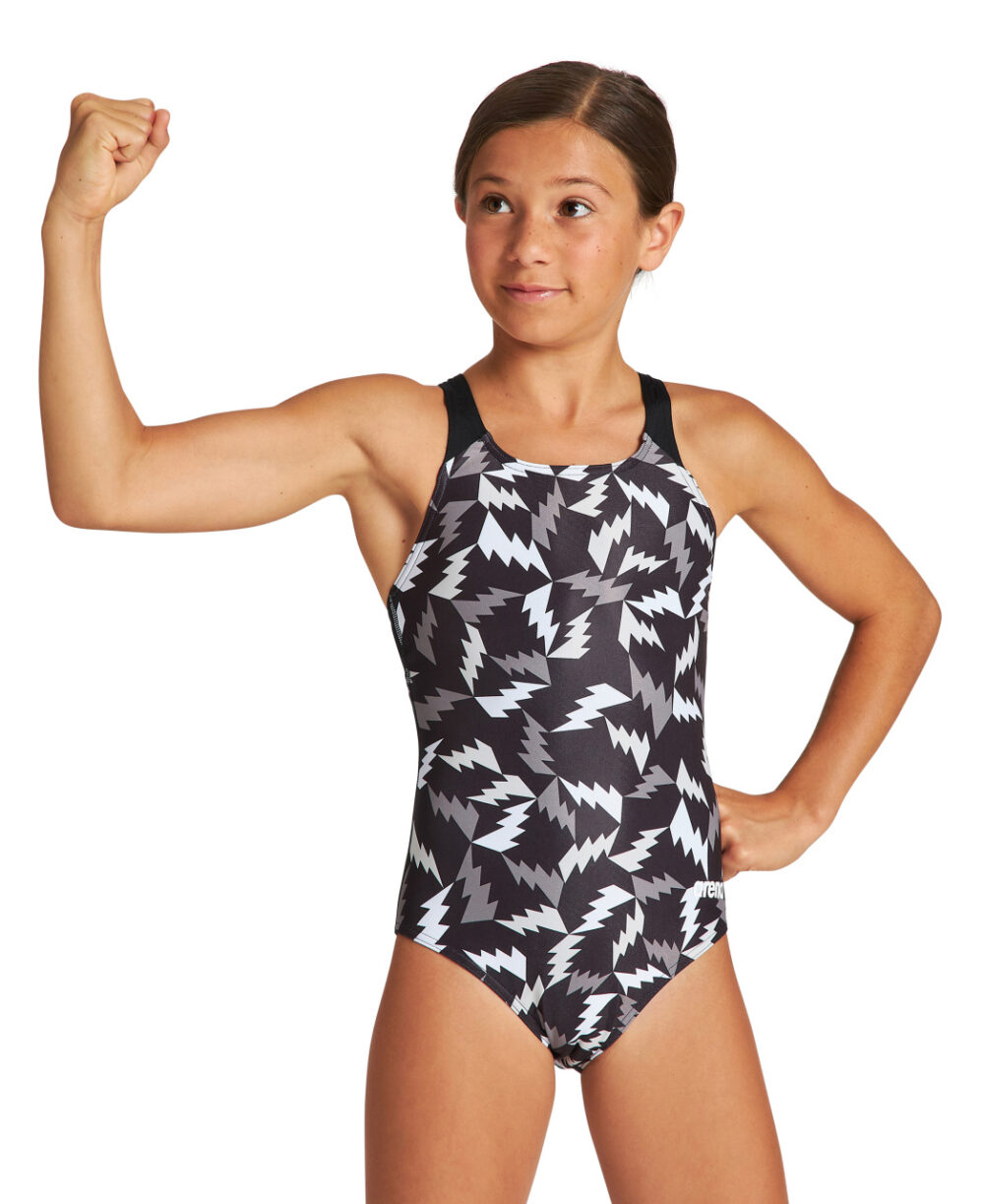 בגד ים ילדות Lightning Colors