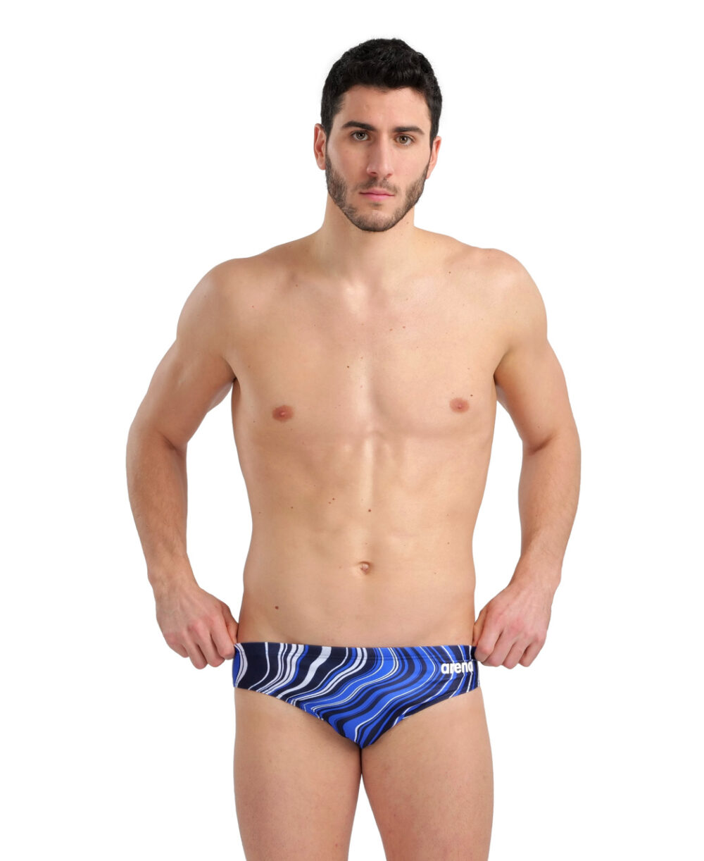 בגד ים גברים תחתון Marbled  Briefs