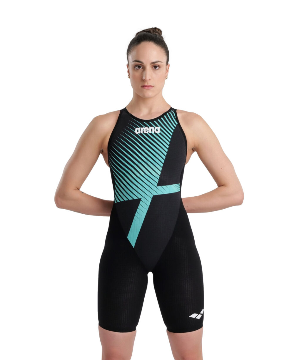 בגד ים תחרותי נשים Diamonds Women's OB Powerskin Carbon Core FX