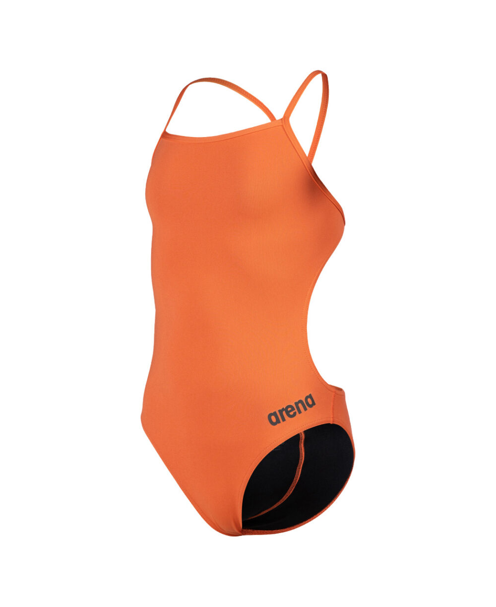 בגד ים ילדות TEAM SWIMSUIT CHALLENGE SOLID