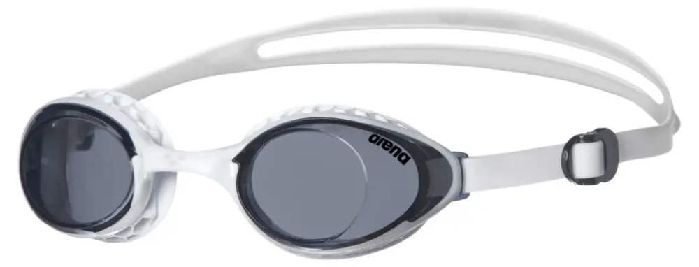 משקפת שחייה Arena AIR-SOFT צבע SMOKED-WHITE