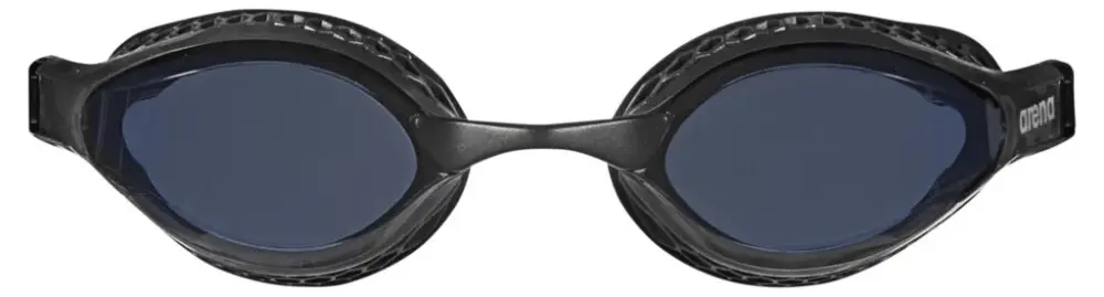 משקפת שחייה Arena AIR-SPEED צבע DARK SMOKE-BLACK מבט קדמי