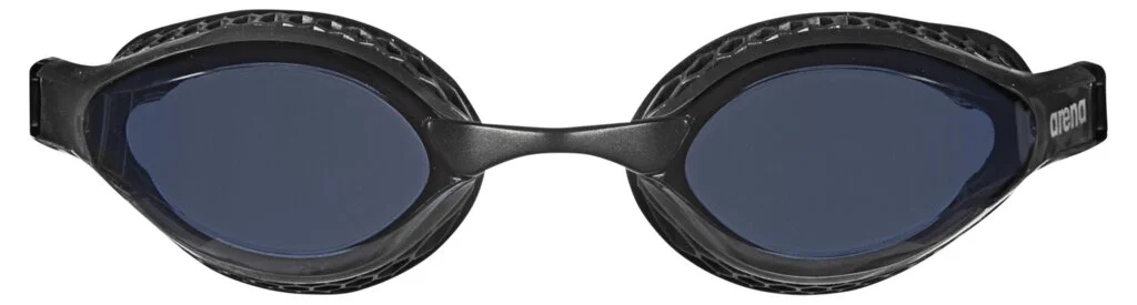 משקפת שחייה Arena AIR-SPEED צבע DARK SMOKE-BLACK מבט קדמי