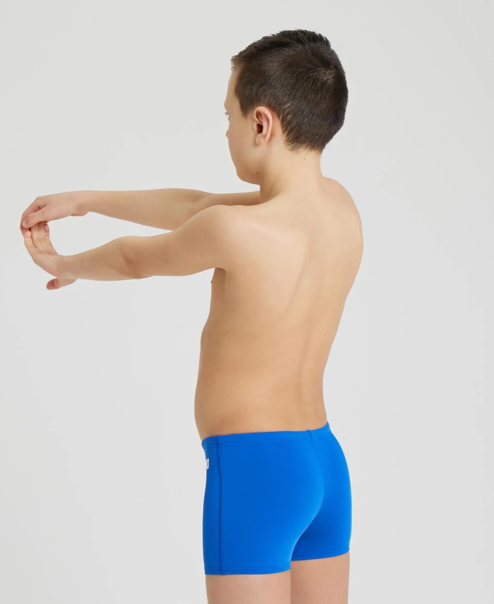 בגד ים מכנסון בנים TEAM SWIM SHORT SOLID – 720-ROYAL-WHITE 2