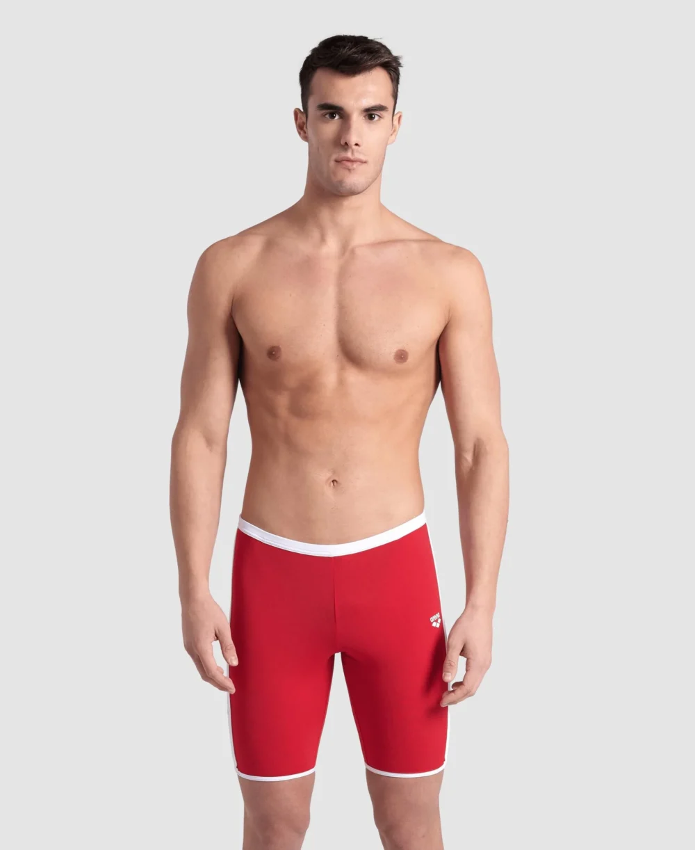 בגד ים טייץ גברים ICONS SWIM JAMMER SOLID – 401-RED
