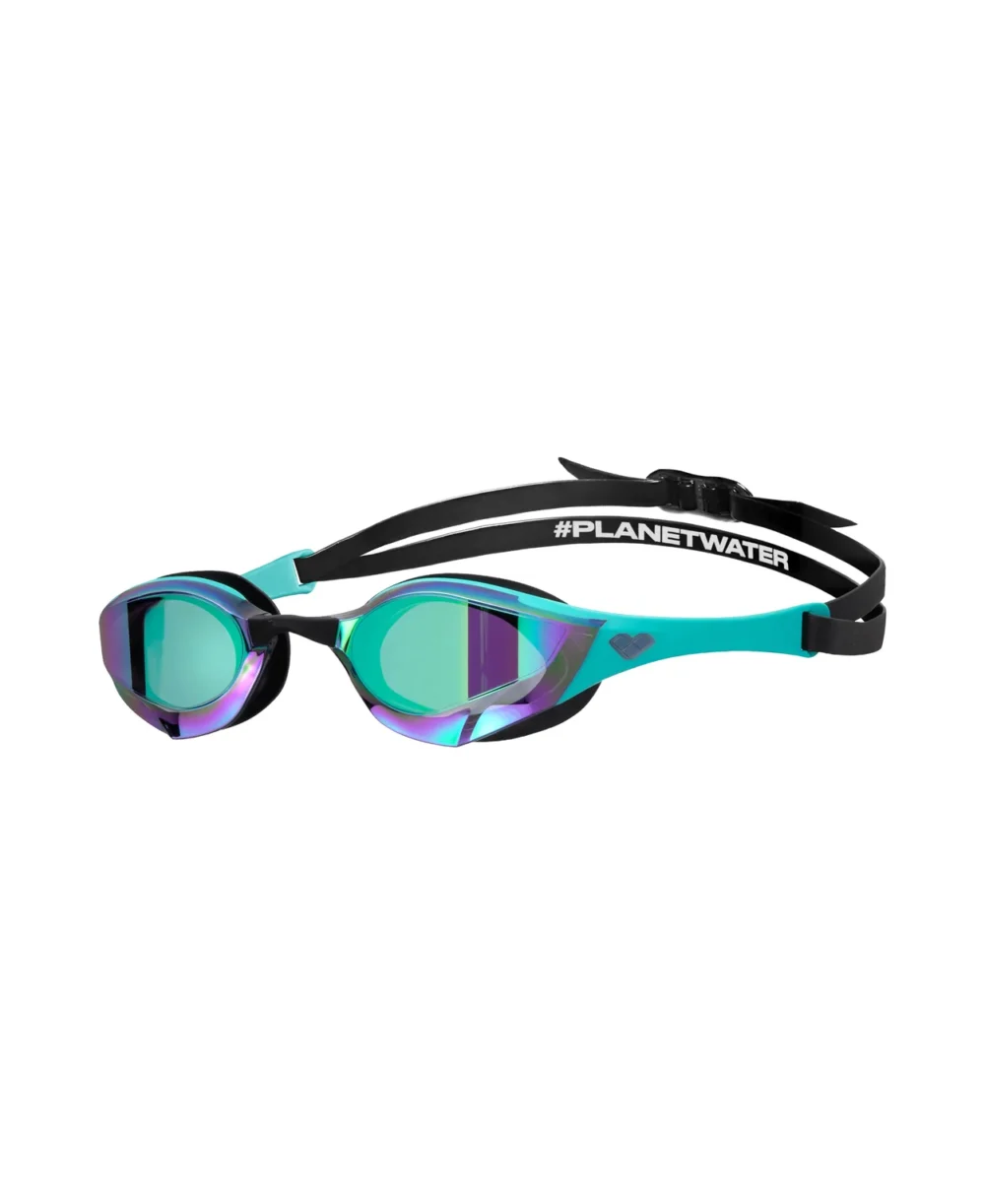 משקפת שחייה arena Cobra Edge Swipe Mirror בצבע אמרלד-פיקוק-שחור (180)